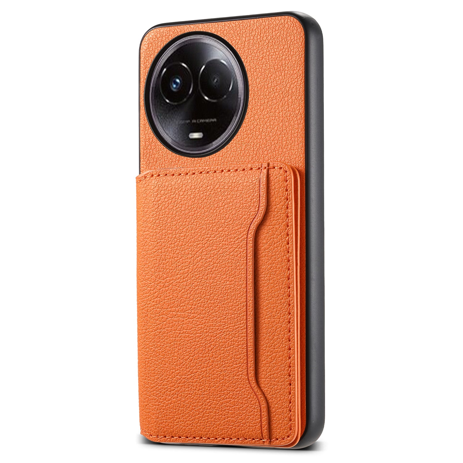 For Realme 11 5G (Global) Cover Phone Protective Shell Calf Texture Card Slots Case For Realme 11 5G (Global) Cover Phone Protective Shell Calf Texture Card Slots Case